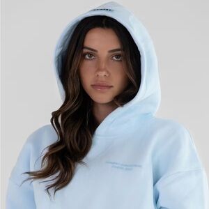 Comfrt Pastel Hoodie - Baby Blue